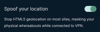 Updated ExpressVPN disclaimer for spoof location bypass
